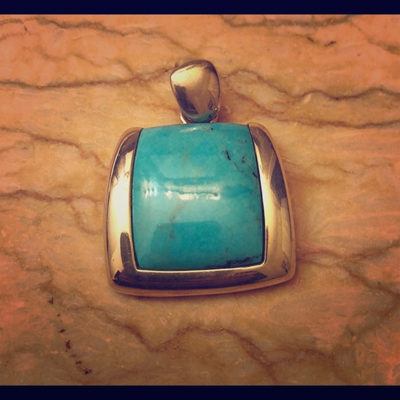 Jewelry - ❤️LAST CALL❤️STERLING SILVER 925/TURQUOISE PENDANT